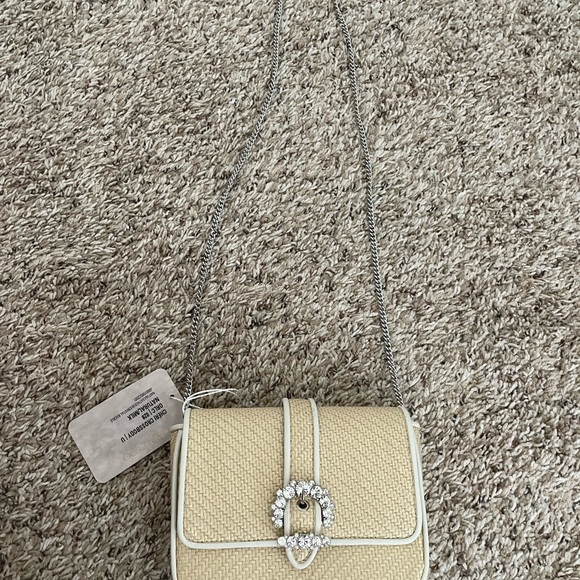 Jimmy Choo Rafia Crossbody Cherie Bag - Picture 2 of 14